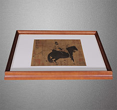 遂平书画装裱配框服务案例